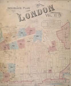 Insurance Plan of London Vol. XI: Key Plan