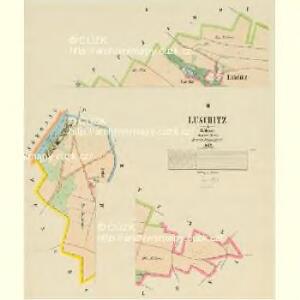 Luschitz - c4333-1-001 - Kaiserpflichtexemplar der Landkarten des stabilen Katasters
