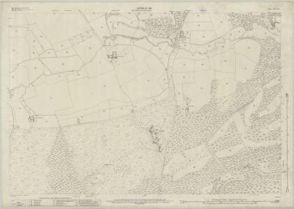 Surrey XVII.1 (includes: Chertsey; Chobham; Horsell) - 25 Inch Map