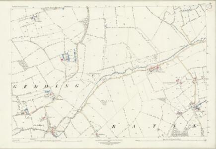 Suffolk LV.7 (includes: Drinkstone; Felsham; Gedding; Rattlesden) - 25 Inch Map