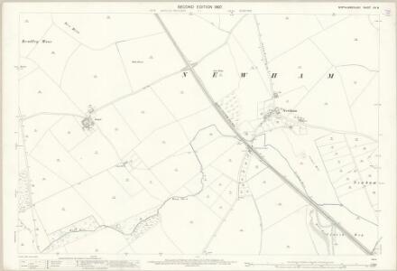 Northumberland (Old Series) XXI.8 (includes: Chathill; Newham; Newstead) - 25 Inch Map