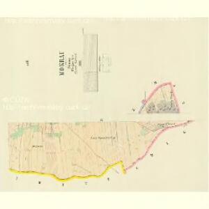 Mokrau - c4816-1-003 - Kaiserpflichtexemplar der Landkarten des stabilen Katasters