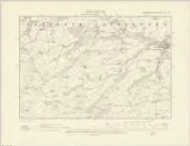 Montgomeryshire XXII.SW - OS Six-Inch Map