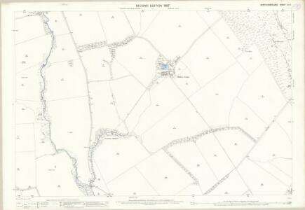 Northumberland (Old Series) XV.7 (includes: Chatton; Detchant; Lowick) - 25 Inch Map