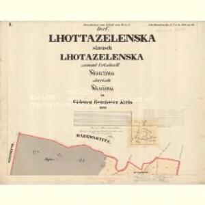 Skurzina - c6983-1-001 - Kaiserpflichtexemplar der Landkarten des stabilen Katasters