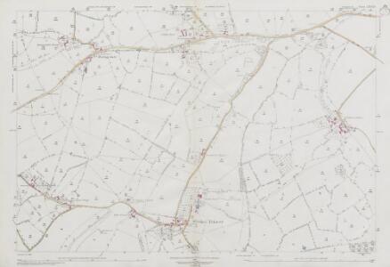 Somerset LXVI.13 (includes: Charlton Musgrove; Cucklington; Penselwood; Stoke Trister) - 25 Inch Map