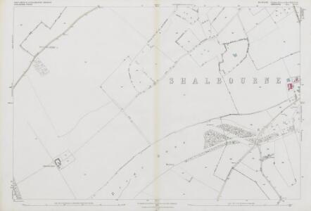 Wiltshire XXXVII.14 (includes: Grafton; Great Bedwyn; Shalbourne) - 25 Inch Map