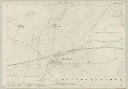 Wiltshire XLI.1 (includes: All Cannings; Beechingstoke; Patney; Stanton St Bernard; Woodborough) - 25 Inch Map