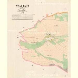 Swattawa - c7587-1-001 - Kaiserpflichtexemplar der Landkarten des stabilen Katasters