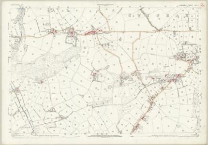 Cornwall LXIX.3 (includes: Gwinear Gwithian; Hayle) - 25 Inch Map