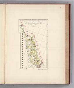 Facsimile:  Herbert's Colonial Manuscript Southern Alaska (portion).