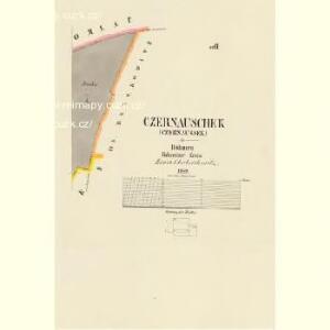 Czernauschek (Czernaussek) - c0906-1-003 - Kaiserpflichtexemplar der Landkarten des stabilen Katasters