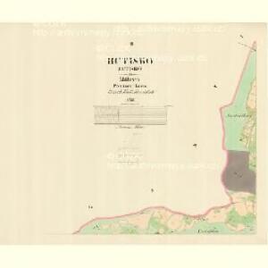 Hutisko - m0938-1-002 - Kaiserpflichtexemplar der Landkarten des stabilen Katasters