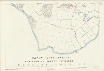 Northamptonshire VIII.14 (includes: Orton Longueville; Orton Waterville; Peterborough) - 25 Inch Map