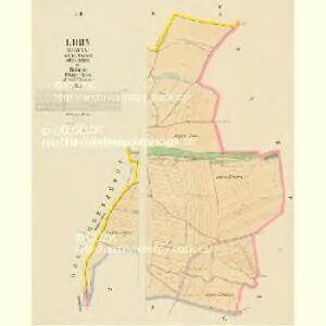 Libin (Libyna) - c4063-1-003 - Kaiserpflichtexemplar der Landkarten des stabilen Katasters