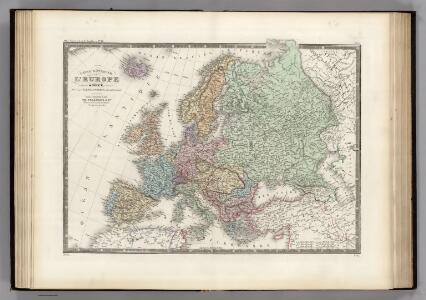 L'Europe (en 1850).