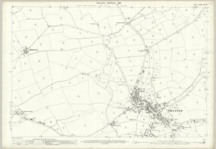 Essex (1st Ed/Rev 1862-96) XIV.8 (includes: Thaxted) - 25 Inch Map