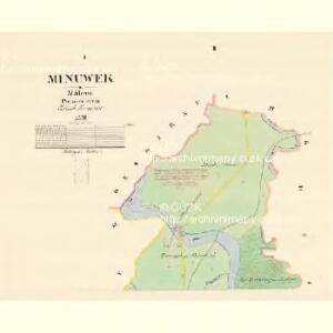 Minuwek - m1810-1-001 - Kaiserpflichtexemplar der Landkarten des stabilen Katasters