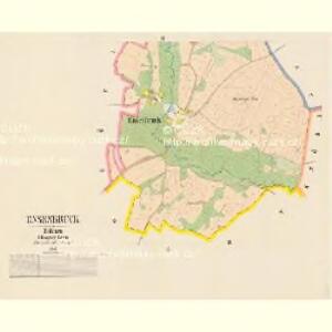 Ensenbruck - c6057-2-002 - Kaiserpflichtexemplar der Landkarten des stabilen Katasters