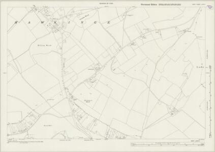 Kent LXXV.2 (includes: Folkestone; Hawkinge) - 25 Inch Map
