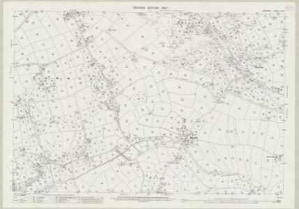Cornwall LVI.11 (includes: Camborne Redruth; St Agnes) - 25 Inch Map
