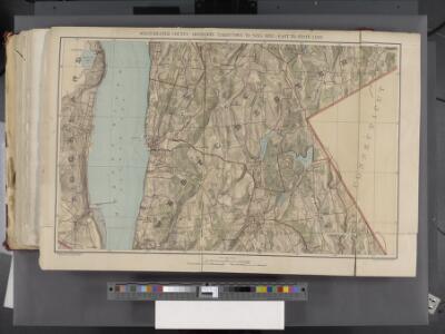 Westchester, Double Page Plate [Map of Westchester County, Irvington, Tarry Town to Sing Sing, East to State Line] / prepared under the direction of Joseph R. Bien, from general surveys and official records.