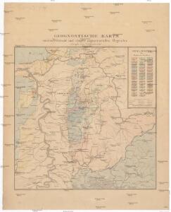 Geognostische Karte von dem Odenwald und einigen angraenzenden Gegenden