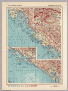 Yugoslavia Selected Areas. Pergamon World Atlas.