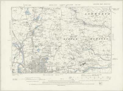 Lancashire LXXXVIII.SE - OS Six-Inch Map