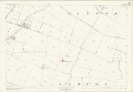Northamptonshire XIX.2 (includes: Ashton; Tansor; Warmington) - 25 Inch Map