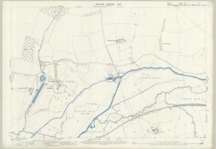 Essex (1st Ed/Rev 1862-96) XL.8 (includes: Eastwick; Great Parndon; Hunsdon; Roydon; Stanstead Abbots) - 25 Inch Map