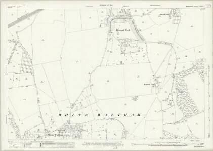 Berkshire XXXI.5 (includes: Bray; Shottesbrooke; White Waltham) - 25 Inch Map