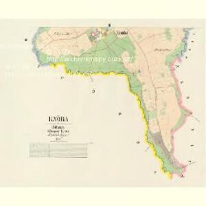 Knöba - c1909-1-002 - Kaiserpflichtexemplar der Landkarten des stabilen Katasters