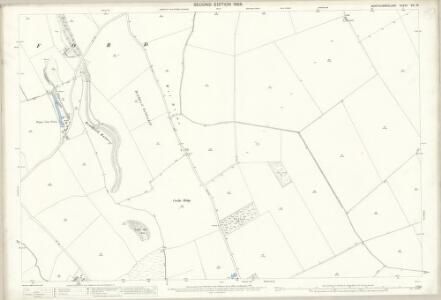 Northumberland (Old Series) XVI.16 (includes: Bradford; Burton; Elford; Lucker; Newham) - 25 Inch Map