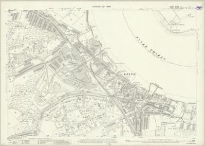 Kent III.9 (includes: Erith; Wennington) - 25 Inch Map
