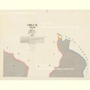 Chlum - c2509-1-002 - Kaiserpflichtexemplar der Landkarten des stabilen Katasters