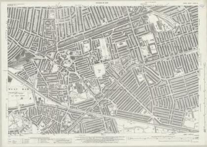 Essex (New Series 1913-) n LXXXVI.6 (includes: East Ham; West Ham) - 25 Inch Map