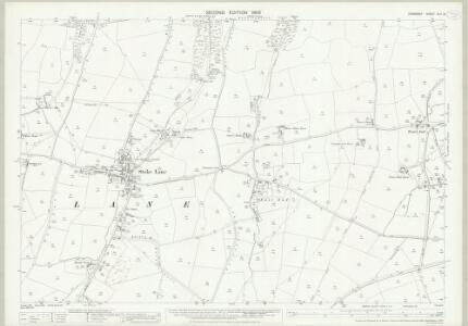Somerset XLII.2 (includes: Downhead; Leigh Upon Mendip; Stoke St Michael) - 25 Inch Map