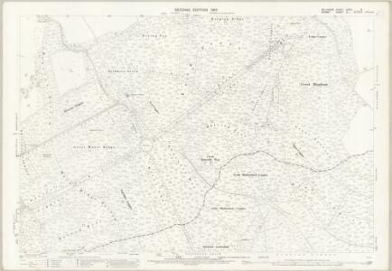 Wiltshire LXXIV.8 (includes: Berwick St John; Ebbesbourne Wake; Sixpenny Handley) - 25 Inch Map