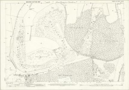 Sussex XLVIII.8 (includes: East Dean; Singleton) - 25 Inch Map